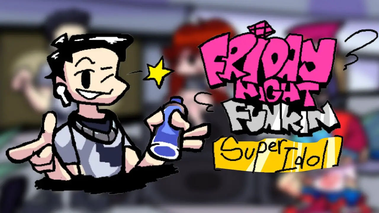 FNF vs Super Funky Idol FNF mod game play online, pc download