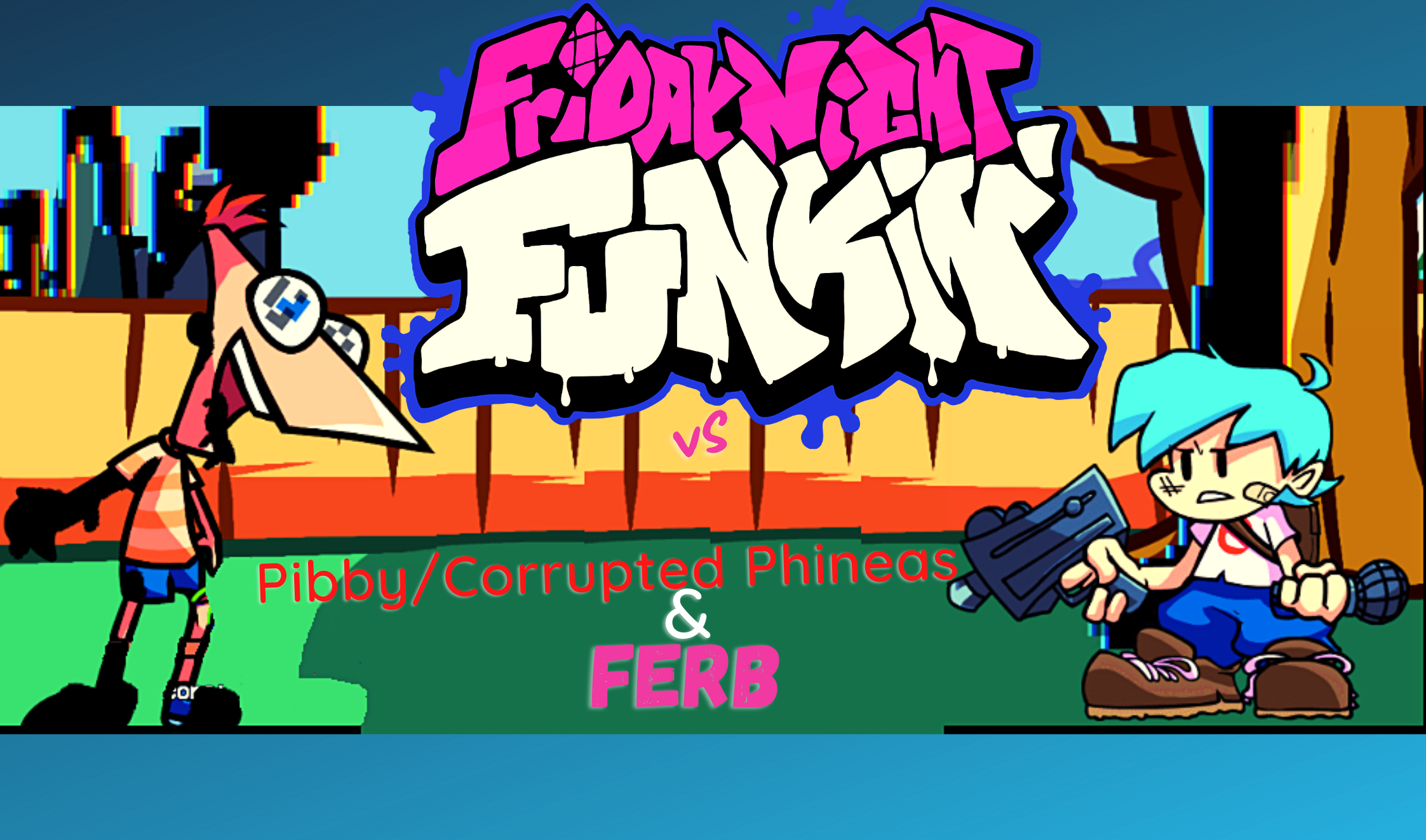 FNF VS Glitched Finn (Pibby x Friday Night Funkin') Game · Play Online For  Free ·