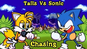 Chasing but everyone Sings it - Tails.exe x Friday Night Funkin