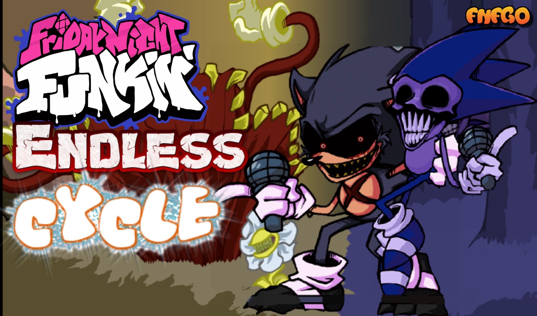 FNF vs Lord X & Majin Sonic sings Endless Cycles Mod - Play Online Free -  FNF GO