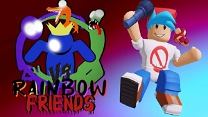 FNF vs Rainbow Friends Mod - Play Online Free - FNF GO