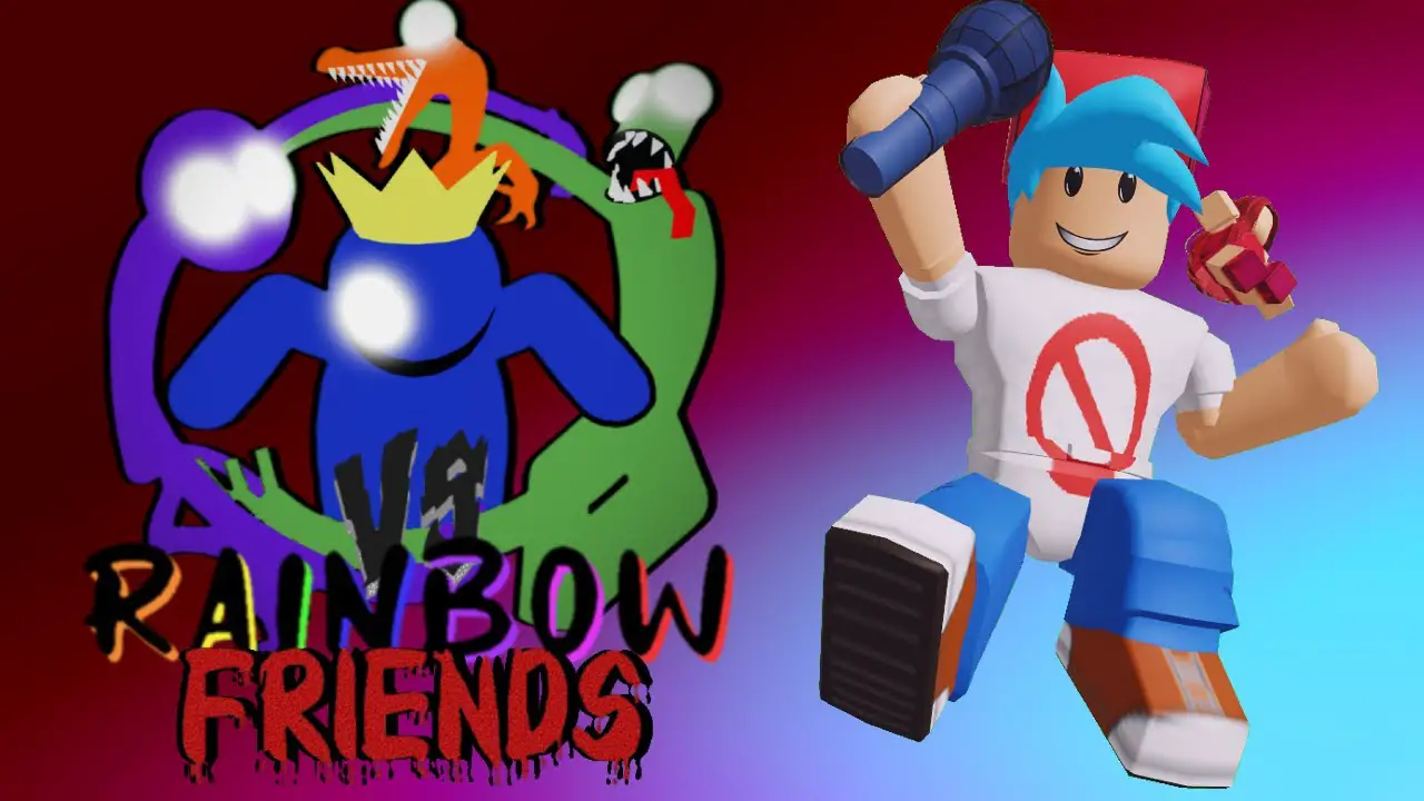 Blue Rainbow friends fnf Test android iOS apk download for free-TapTap