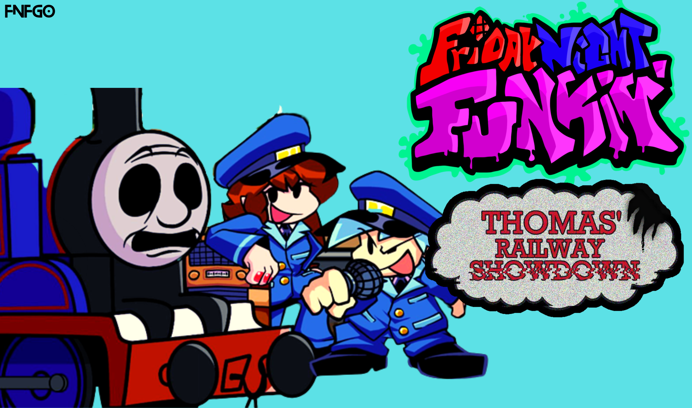 FNF: Thomas' Railway Showdown FNF mod jogo online, pc baixar